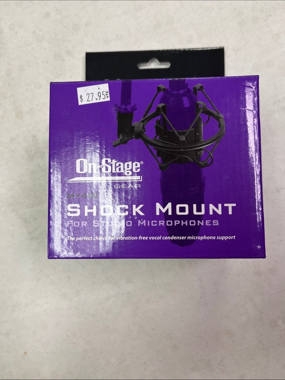 On Stage Shock Mount for Studio Microphones
